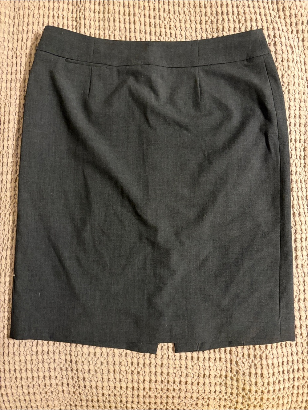 Calvin Klein Charcoal Gray Pencil Skirt